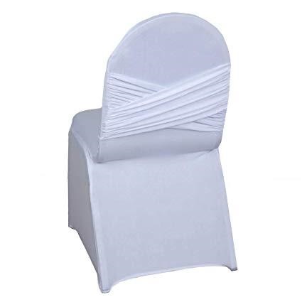 Cross back chair cover