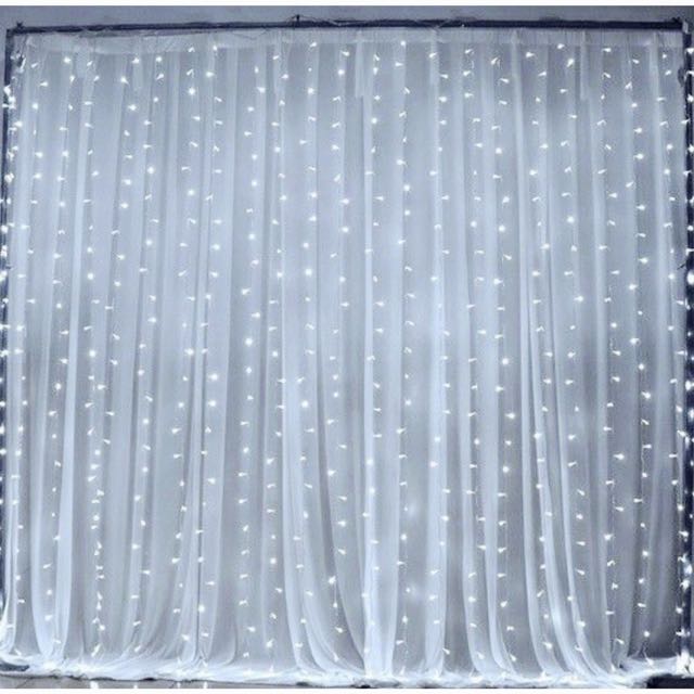 Fairy light backdrop 1