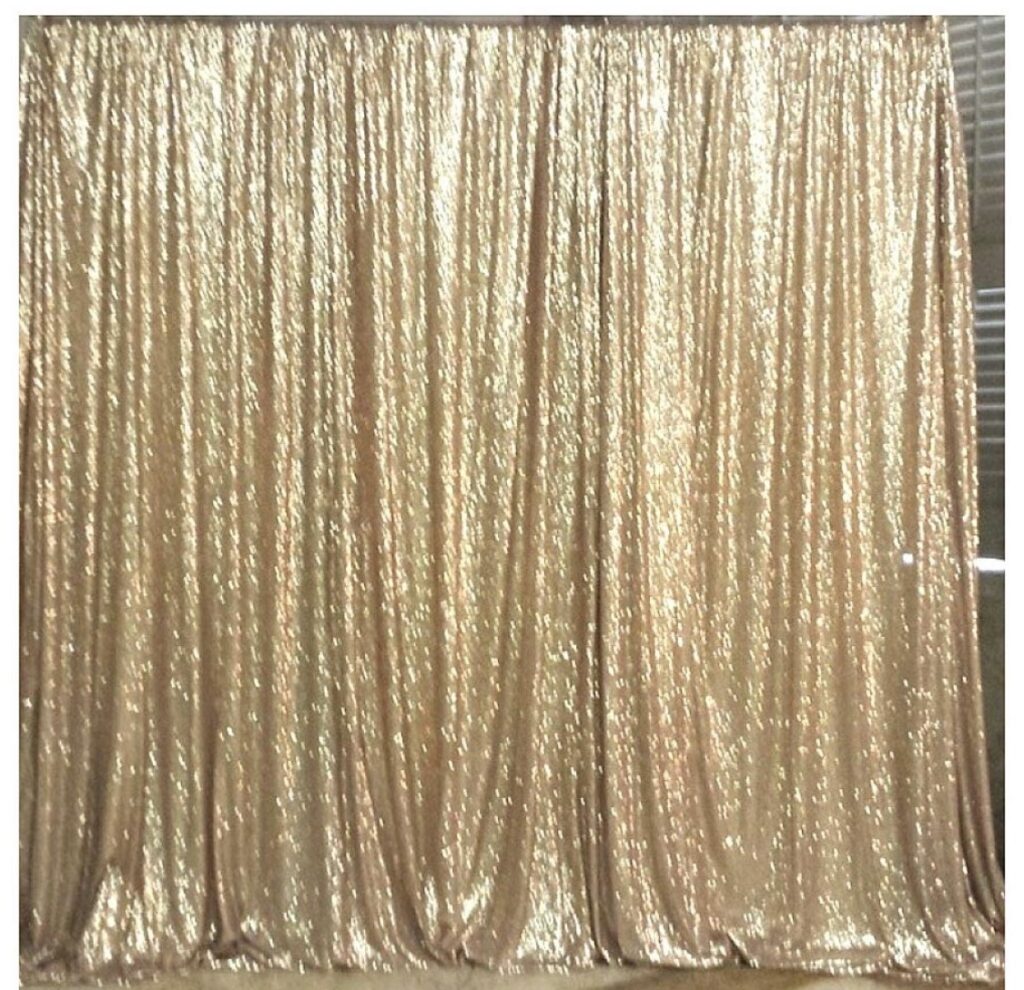 Golf sequin backdrop
