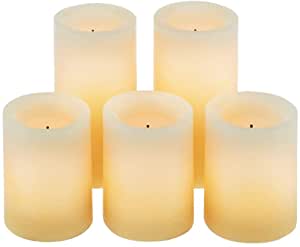 Led pillar candles