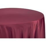 Lamour satin tablecloth round burgundy cu fb66c6f3 8337 4ab2 b7bb bc0ad317c26a compact
