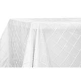 Pintuck rectangular tablecloth white fc45296c ce5e 4f57 97f4 063e60d679e4 compact