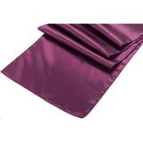 Satin tablerunners sangria