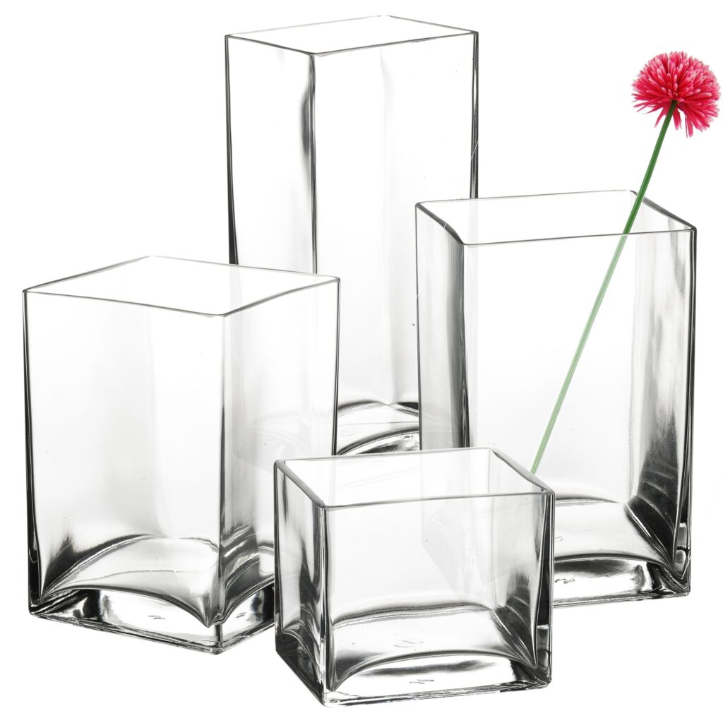 Square vases