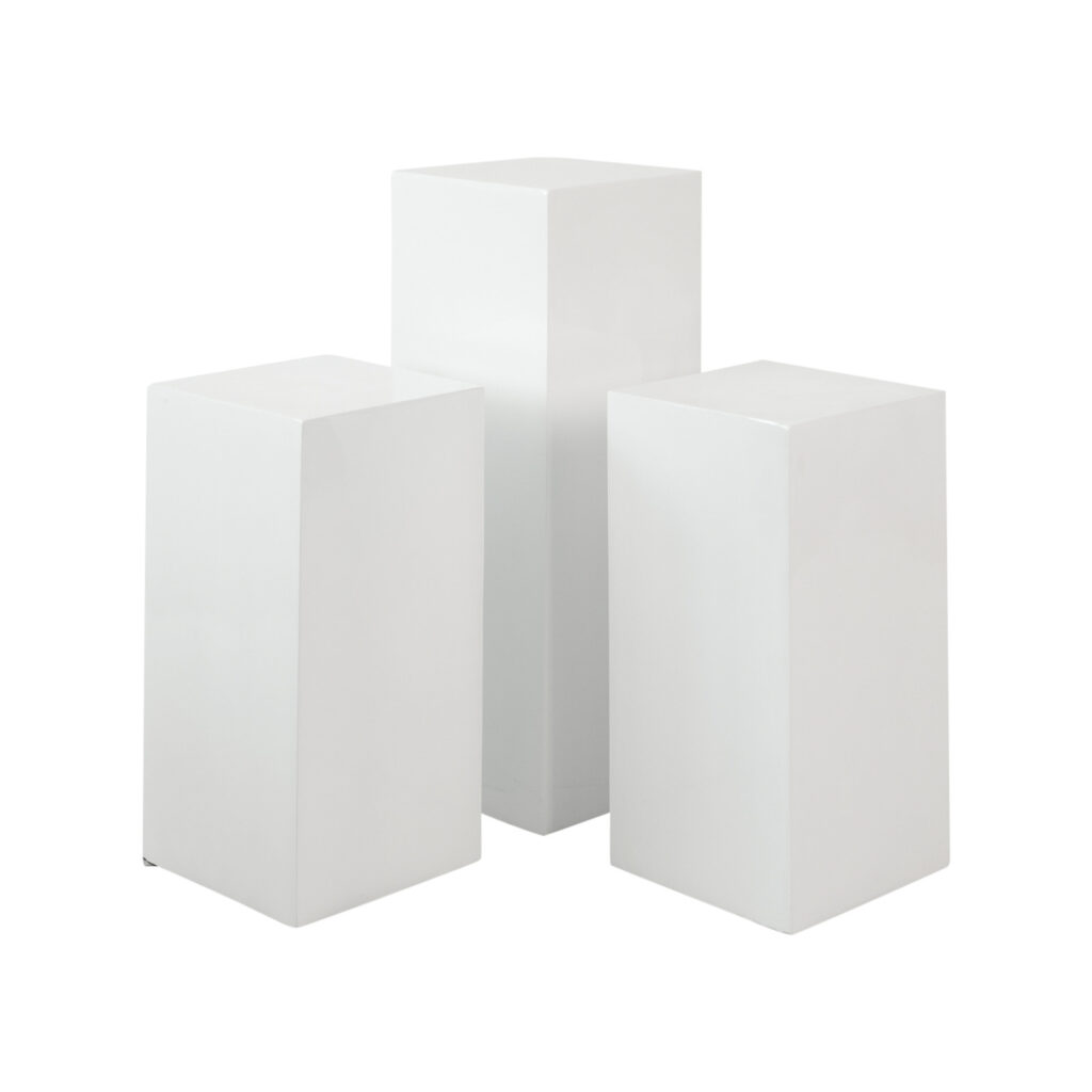White columns