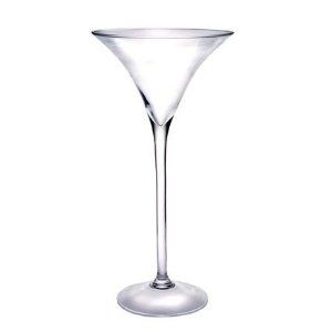 Tall martini vase